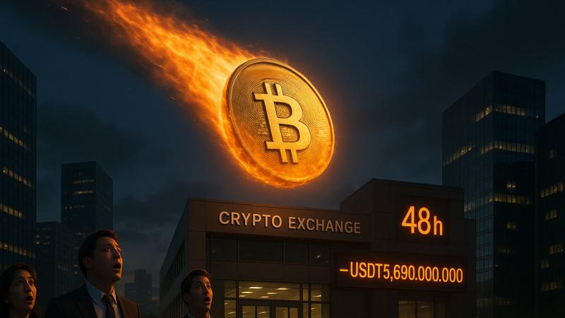5,69 milliárd dollárnyi Bitcoin áramlott be a tőzsdékre, és ez a lépés veszteségeket hozott magával. Mi állhat a háttérben?